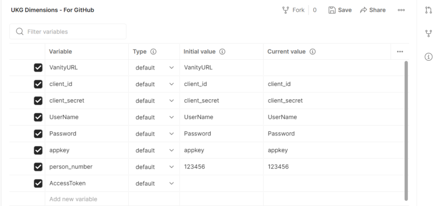 Kronos - UKG Dimensions API Postman Example - Red Three Consulting
